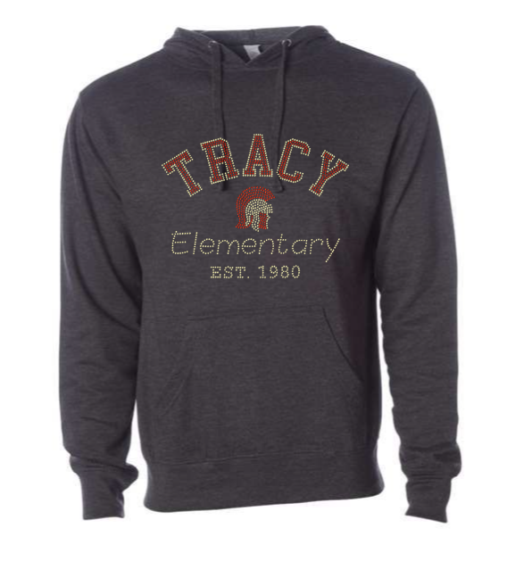 PULLOVER HOODIE- TRACY ELEMENTARY EST 1980