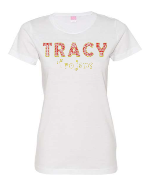CREW NECK- TRACY TROJANS