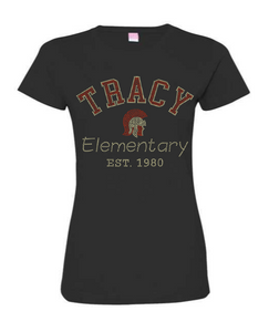 CREW NECK- TRACY ELEMENTARY EST 1980