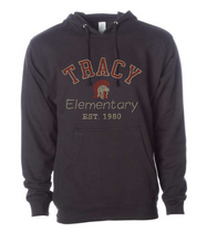 Load image into Gallery viewer, PULLOVER HOODIE- TRACY ELEMENTARY EST 1980

