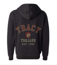 Load image into Gallery viewer, ZIP UP- TRACY TROJANS EST 1980
