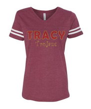 Load image into Gallery viewer, FOOTBALL TEE- TRACY TROJANS

