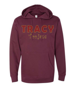 PULLOVER HOODIE- TRACY TROJANS